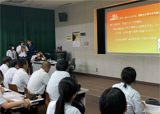 探究活動にふさわしいカリキュラムを実施